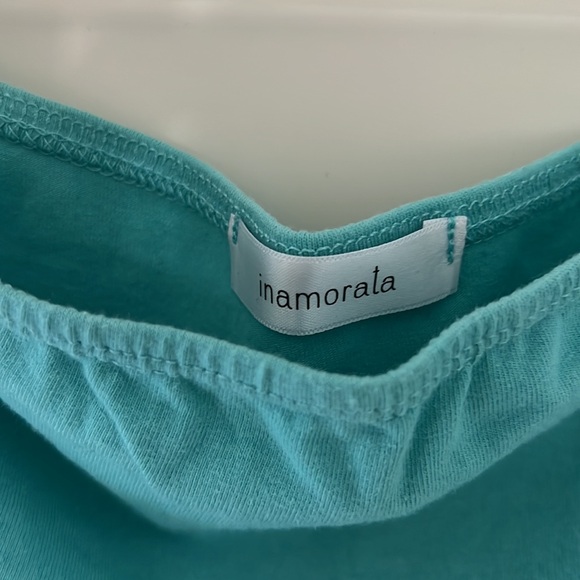 INAMORATA Blue Crop Top - Picture 3 of 6